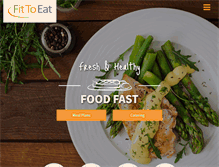 Tablet Screenshot of fittoeat.com